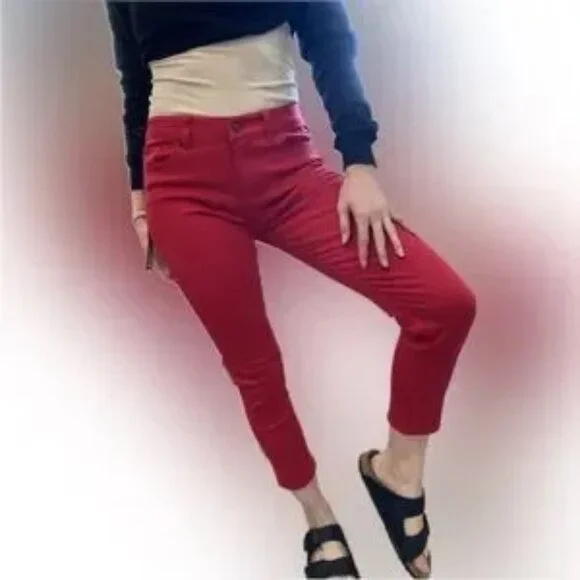 Nwt JAPANESE IMPORTED FROM AUSTRALIA DENIM Ksubi red rare 27 - Picture 9 of 13